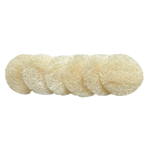 Loofah Rondeller i pakke med 6 stk. - vegansk