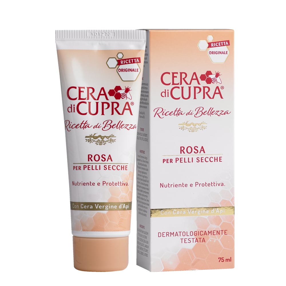CERA di CUPRA Rosa, dag- og natcreme til tør hud, 75 ml.