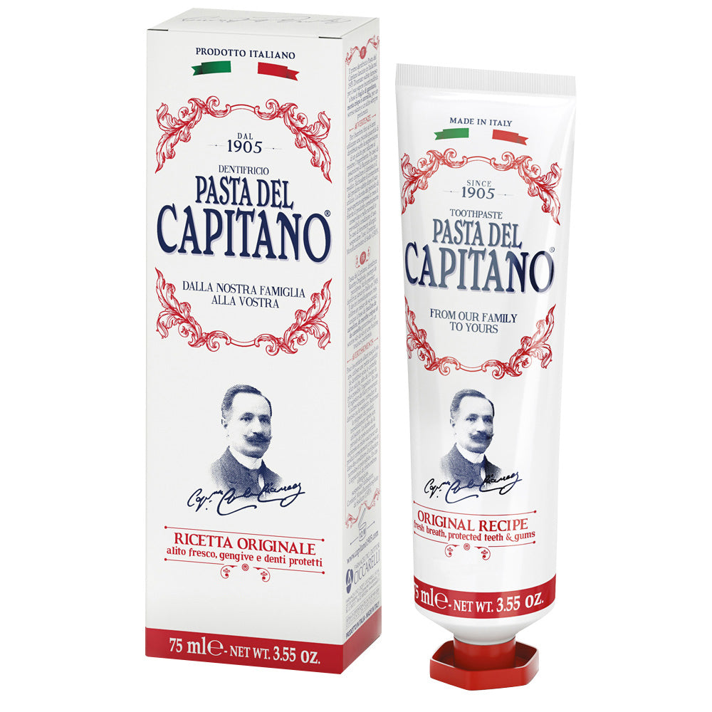 1905 Pasta del Capitano, tandpasta, original formel, tube, 75 ml