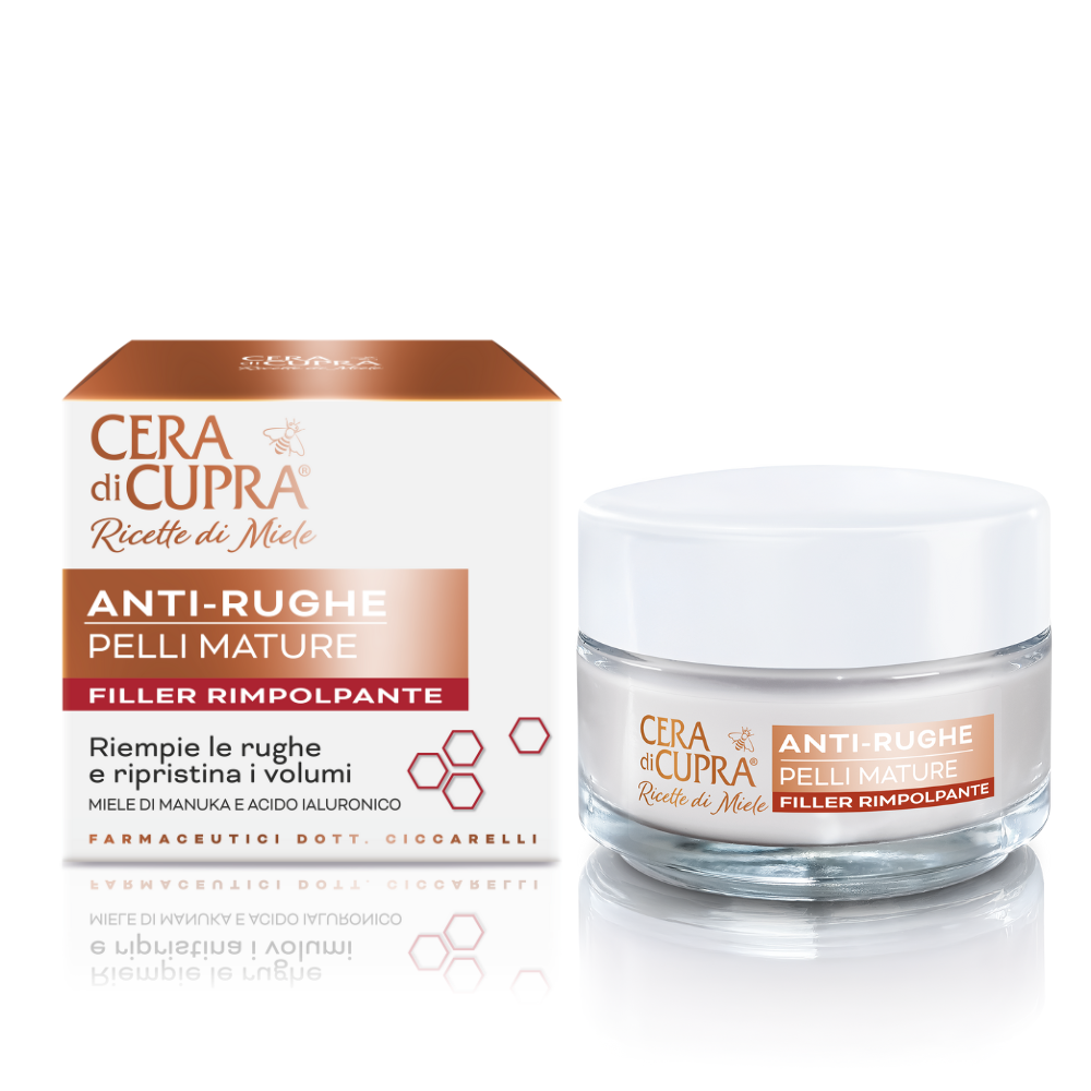 CERA di CUPRA, Anti aging reparerende creme med Manuka honning, krukke, 50 ml