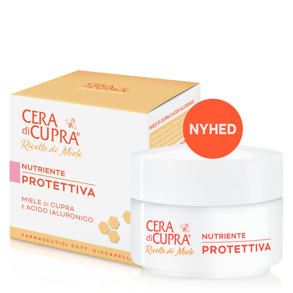 CERA di CUPRA, nærende og beskyttende creme med Cupra honning og hyaluronsyre, krukke, 50 ml